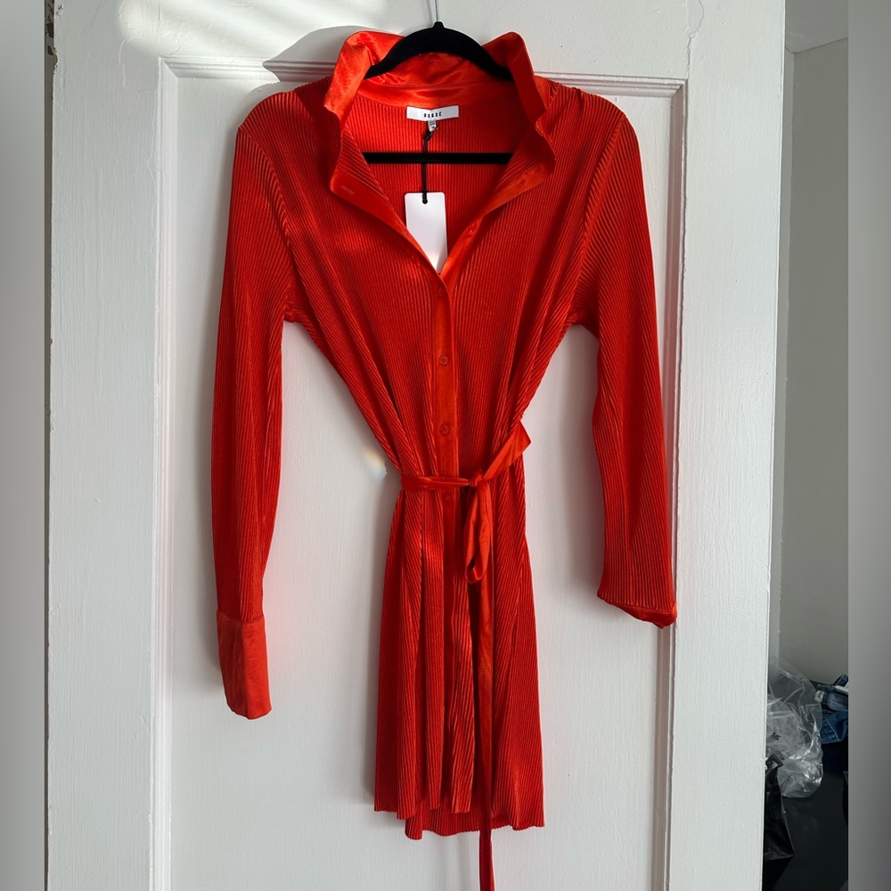 RO&DE Orange Mini dress